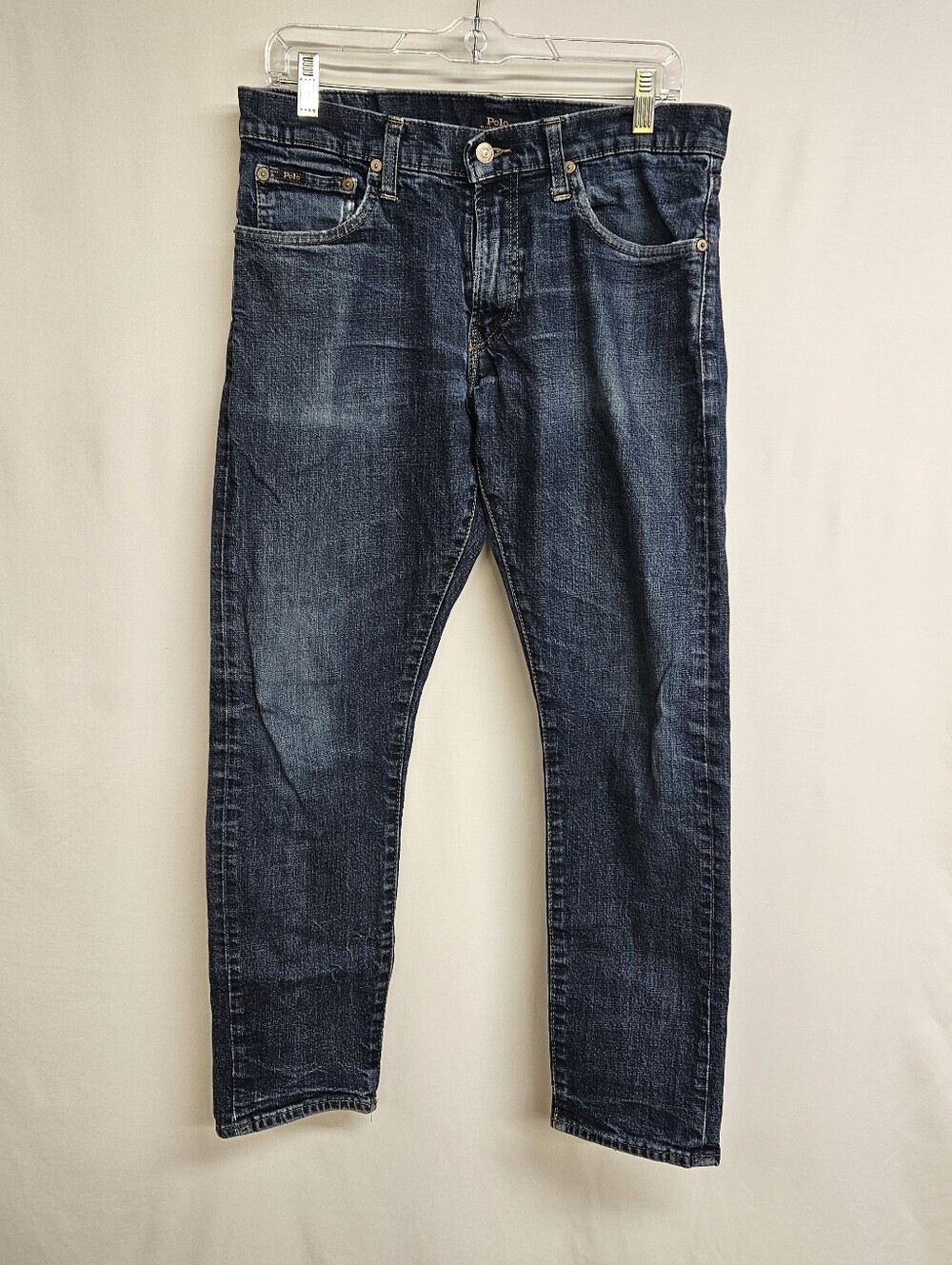 Polo Ralph Lauren RL Sullivan Slim Jeans Mens 32 X 30 Blue Tapered Stretch